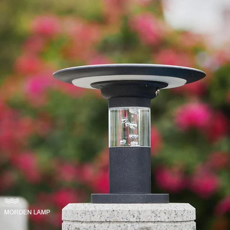 Wasserdichte Solar-Außenlampe aus Aluminium – Solastiche