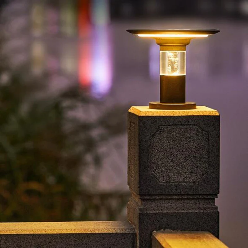 Wasserdichte Solar-Außenlampe aus Aluminium – Solastiche
