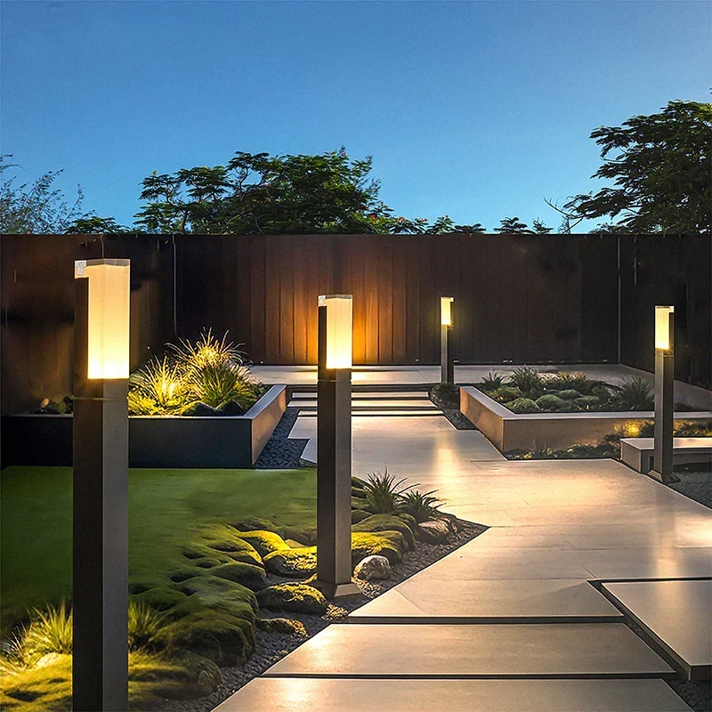 LED-Aluminium-Stehlampe für den Garten – Valurencia