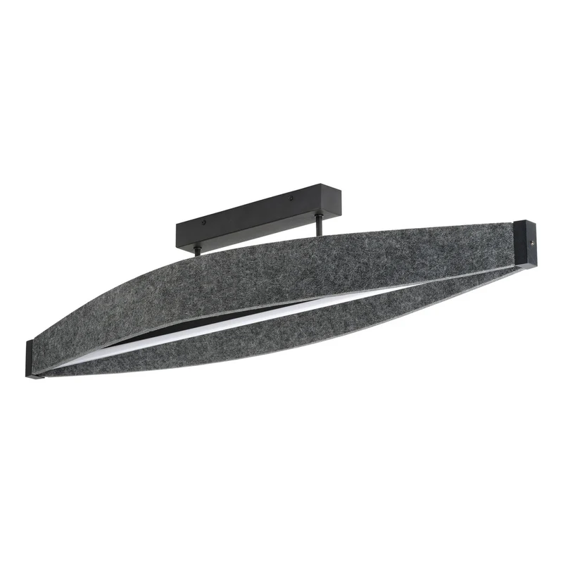 OSRAM DECOR Flat Felt Deckenleuchte 23W 830 Dunkelgrau