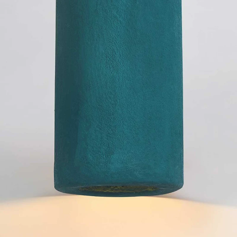 Pendant Light Minimalist Wabi-Sabi Bottle, Dark Green