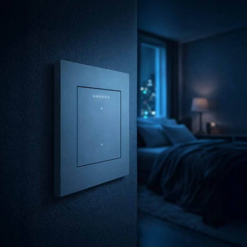 LED's Light Push dimmer met timer - 250W Fase aansijding en fase afsnijding