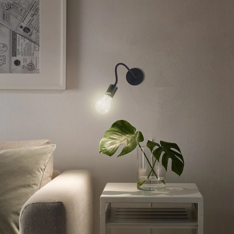 2er Pack Schwanenhals Wand & Deckenleuchte flexibel Lampe ~3480