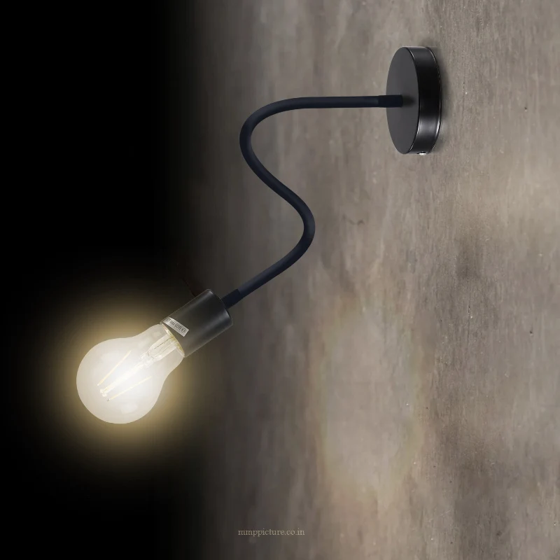 2er Pack Schwanenhals Wand & Deckenleuchte flexibel Lampe ~3480