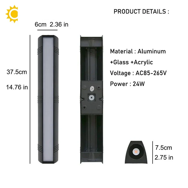 Außen-Wandleuchte aus Aluminium – Alumiscapi