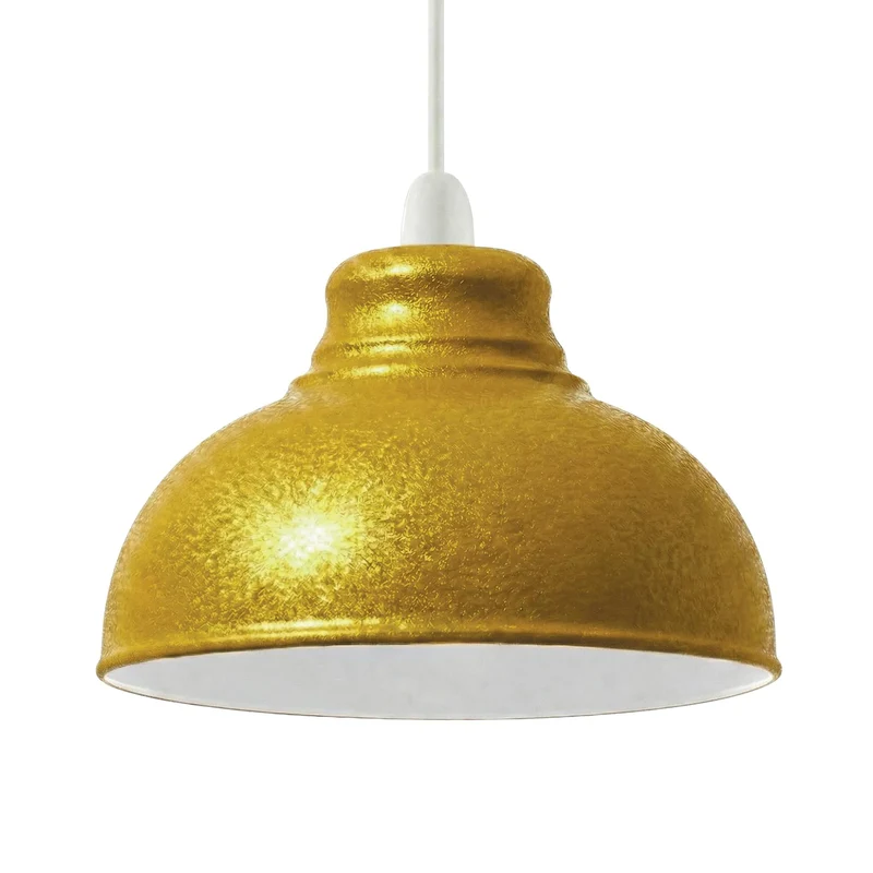 Metall Lampenschirm strukturiert , mehrfarbig, moderner Ersatzschirm Ø29 cm ~3515