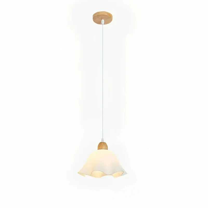 Nordic Flower Pendelleuchte aus Holz für Esszimmer