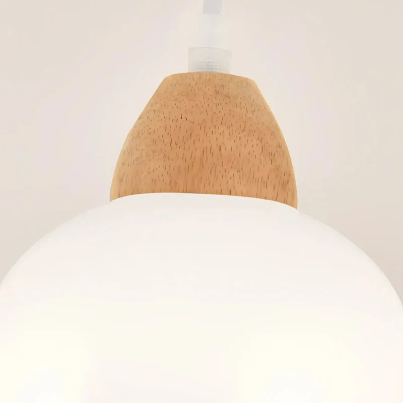 Nordic Flower Pendelleuchte aus Holz für Esszimmer