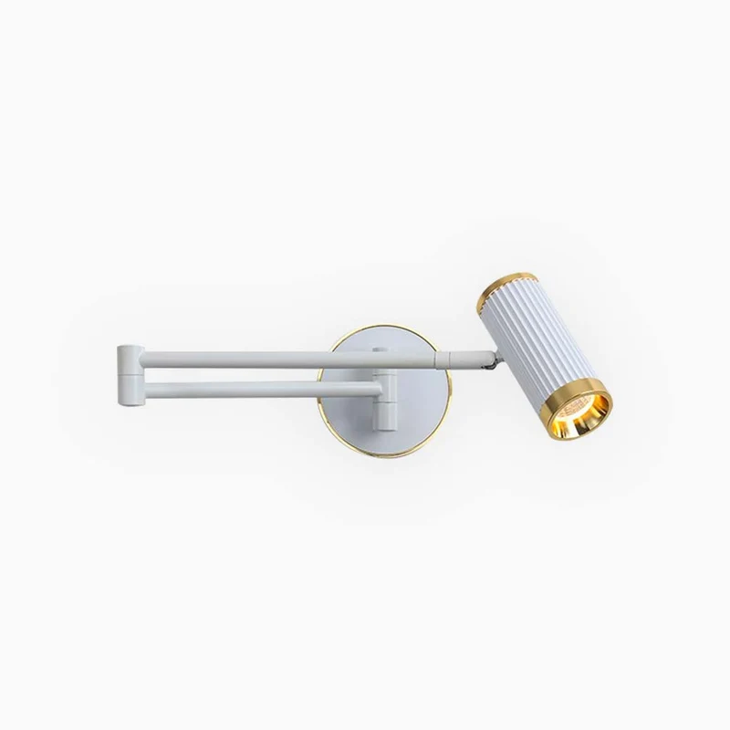Wall Lamp Modern LED Spotlight with Adjustable Swing Arm
