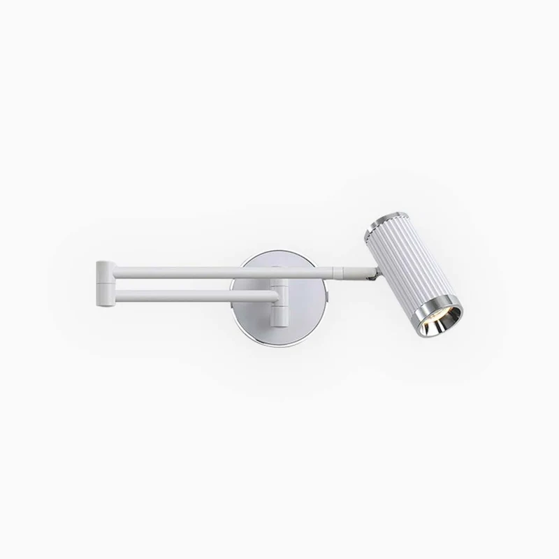Wall Lamp Modern LED Spotlight with Adjustable Swing Arm