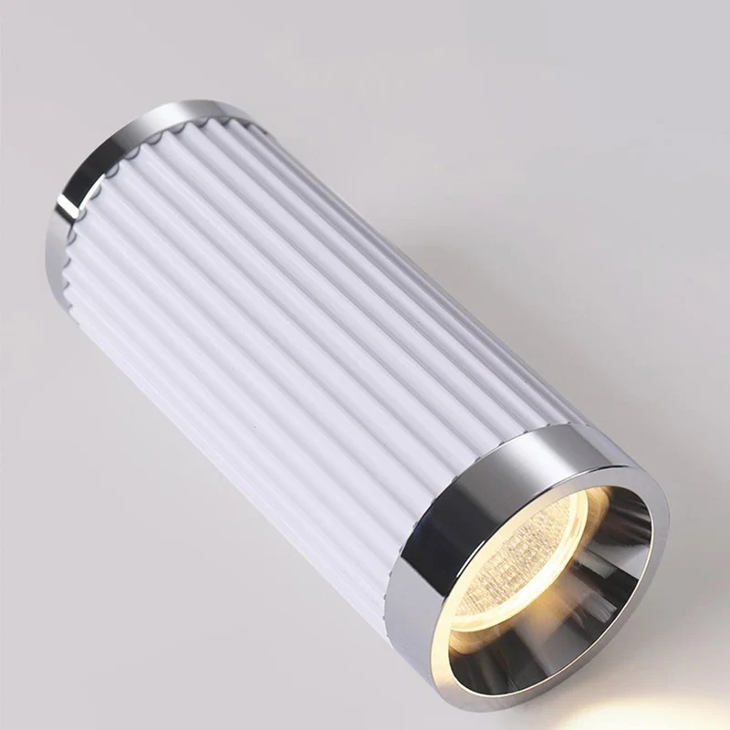 Ceiling Downlight Spotlight Simple Small White Cylinder LED