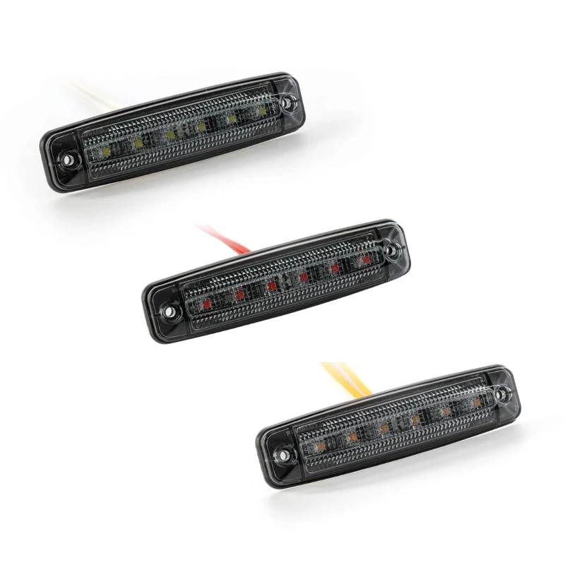 Fristom FT-079 Slimline LED-Begrenzungsleuchten mit dunkler Linse