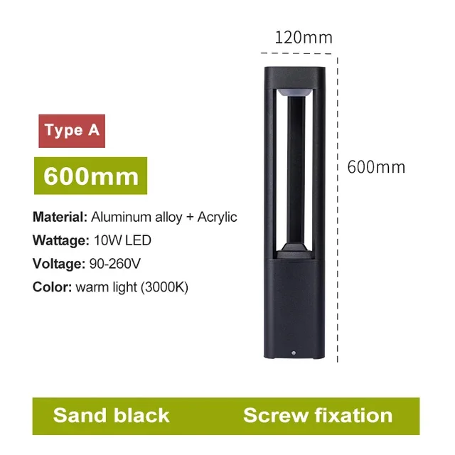 LED-Außenleuchte aus Aluminium für Garten – Aluminar