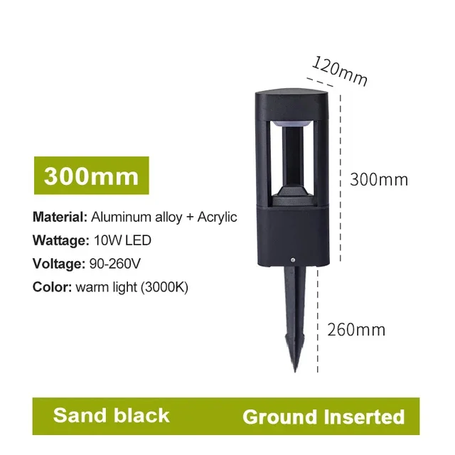 LED-Außenleuchte aus Aluminium für Garten – Aluminar