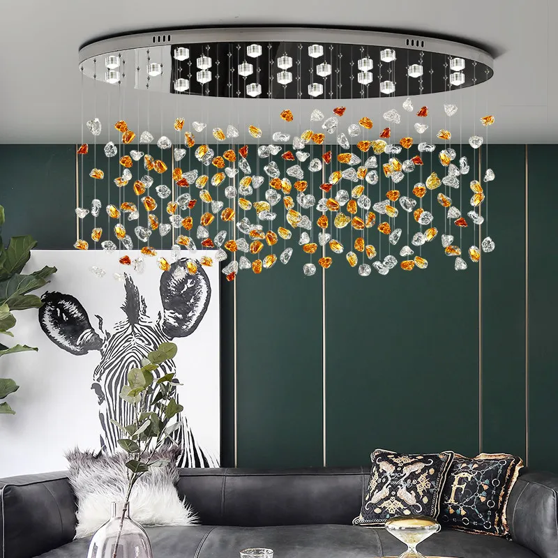 Moderner Kristall-Luster für Wohnzimmer – Cristallisea