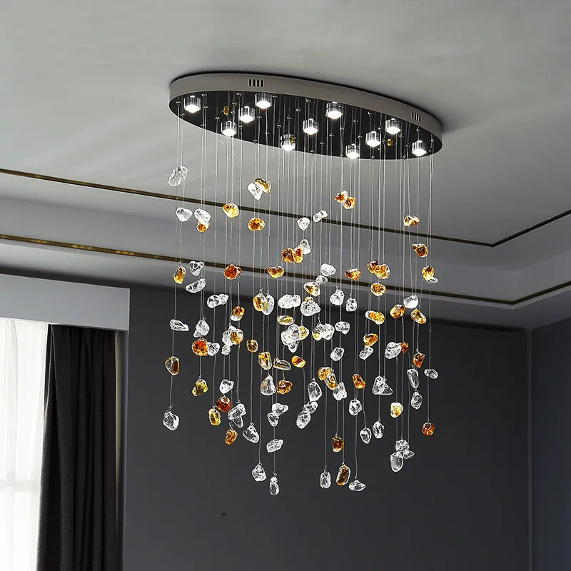 Moderner Kristall-Luster für Wohnzimmer – Cristallisea