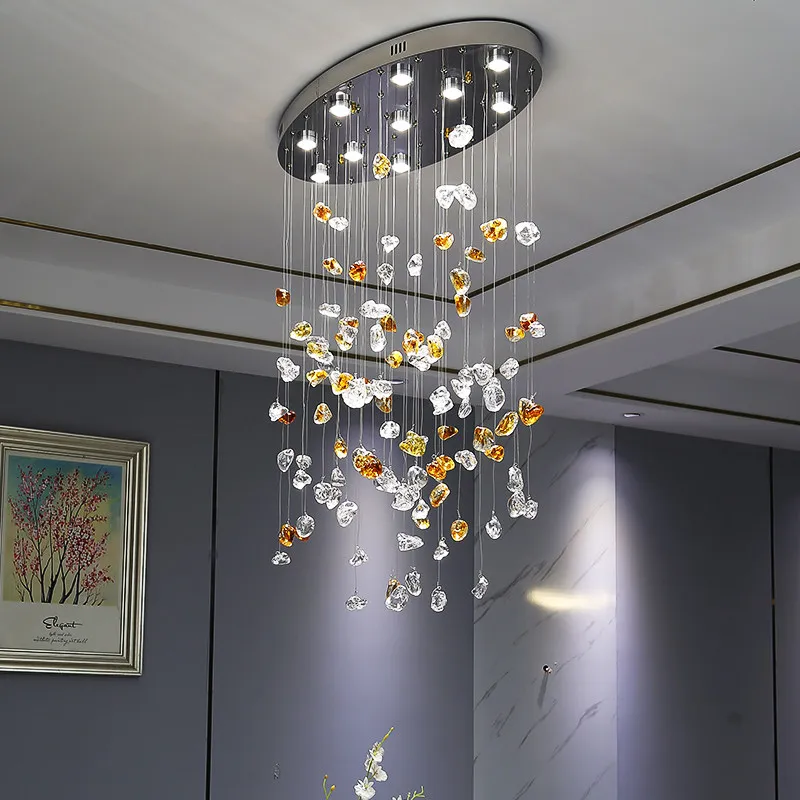Moderner Kristall-Luster für Wohnzimmer – Cristallisea