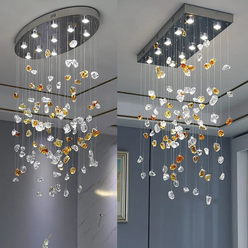 Moderner Kristall-Luster für Wohnzimmer – Cristallisea
