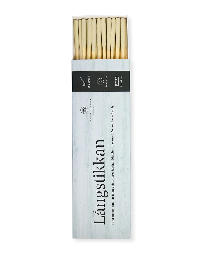 Tändsticksask Långstikkan - Tändstickor
