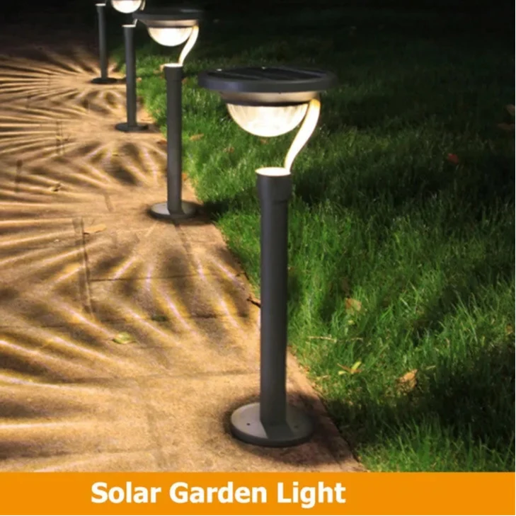 Solarlampe aus Aluminium für den Garten – Solasticio
