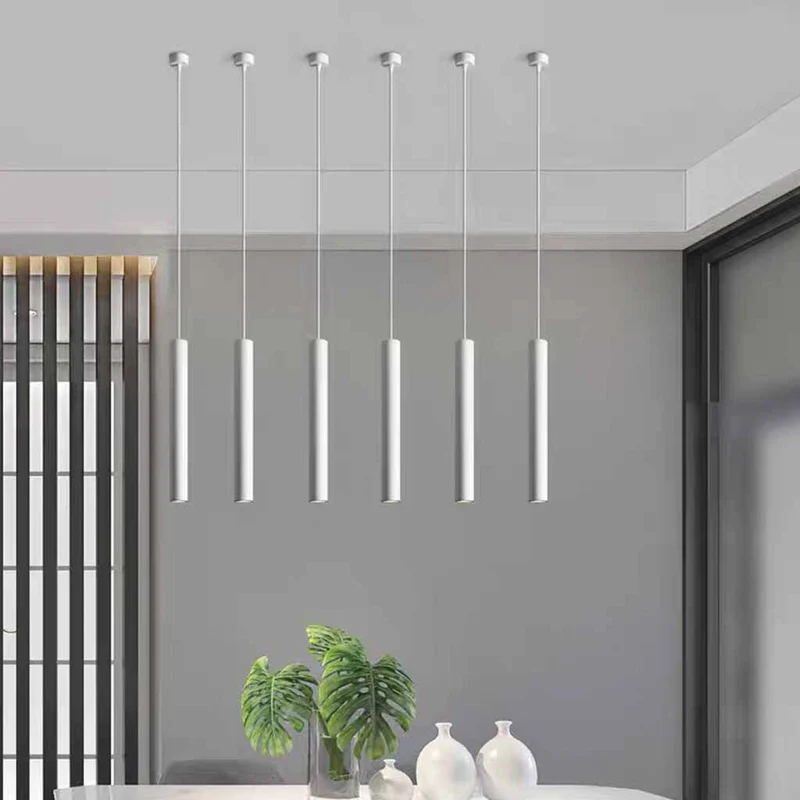 Pendant Light Minimalist Pipeline Cylinder Tube LED