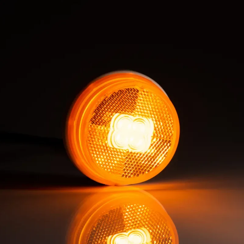 Fristom Runde LED-Begrenzungsleuchten mit Reflektor