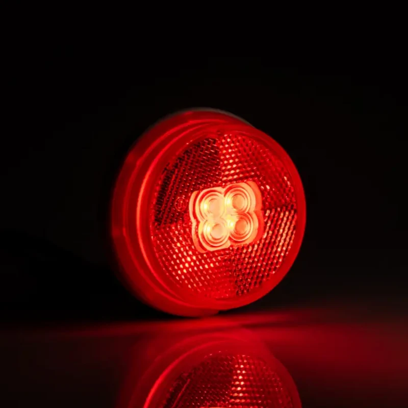 Fristom Runde LED-Begrenzungsleuchten mit Reflektor