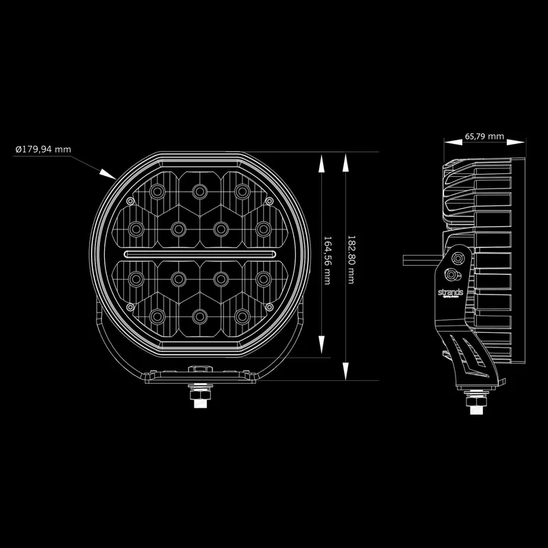 Strands Big Energy 2.0 LED-Fahrleuchte / 7"