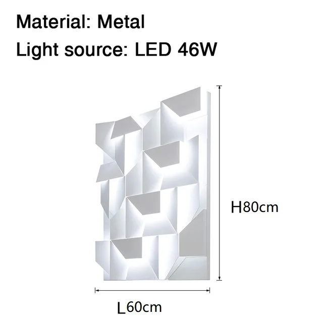 Skulpturale Wandleuchte aus Aluminium – Alumiance