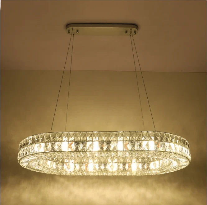 Zeitgenössische LED-Deckenleuchte in Gold – Oralya