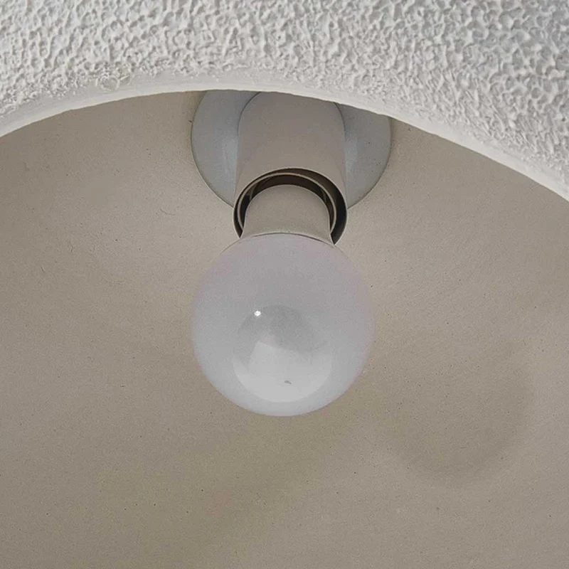 Pendant Light Japanese Wabi-Sabi Irregular Shape, White / Beige
