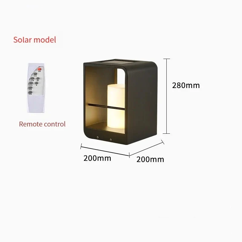 Umweltfreundliche Solar-Außenlampe – Solstella