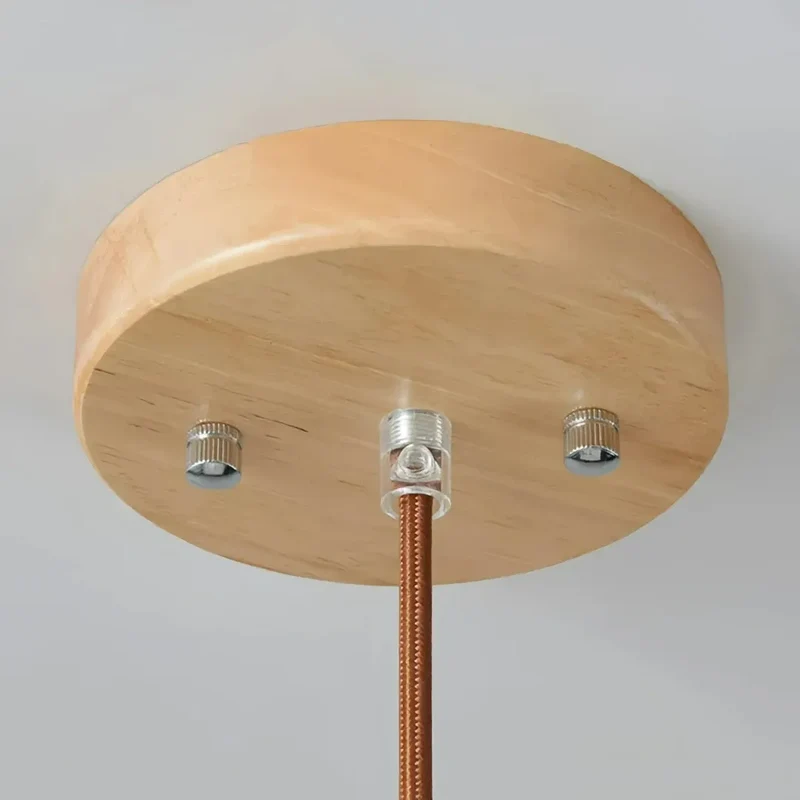 Skandinavische Pendelleuchte aus Opalglas für Schlafzimmer