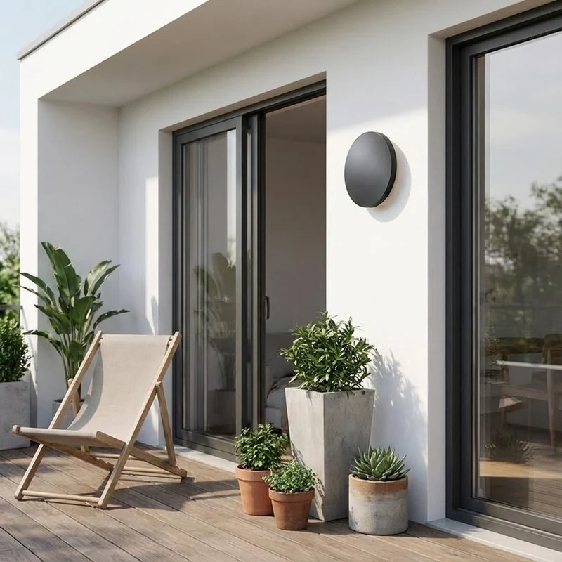 Moderne LED-Außenwandleuchte – Noxéa