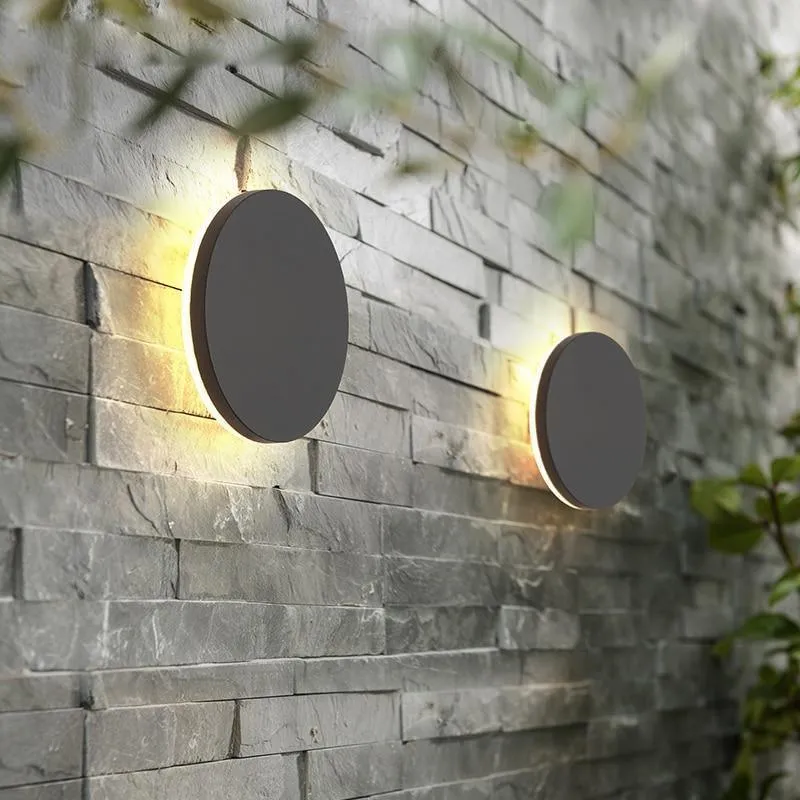 Moderne LED-Außenwandleuchte – Noxéa