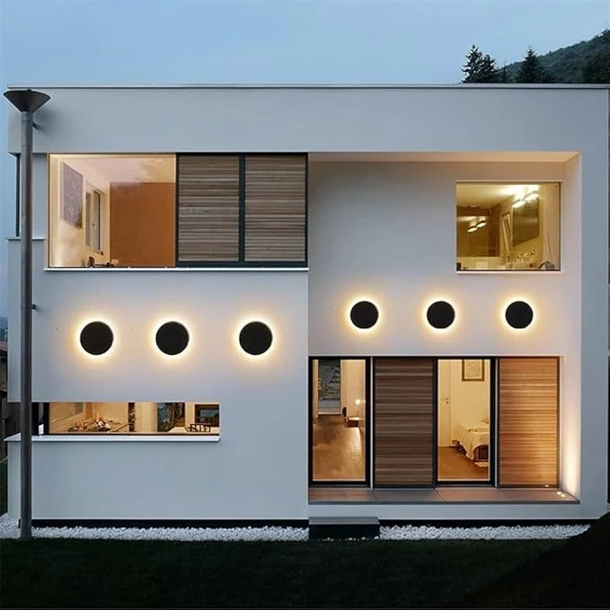 Moderne LED-Außenwandleuchte – Noxéa
