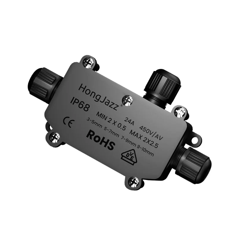 IP68 Abzweigdose Wasserdicht elektrische Außenkabel verbinder ~3474
