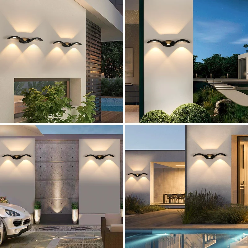 Wandlampe Design aus wasserfestem Aluminium – Nuitéa