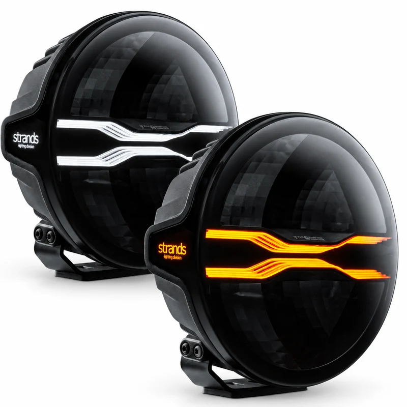 Strands FOR9T Dragon Drive 9" 2.0 rundes Fahrlicht
