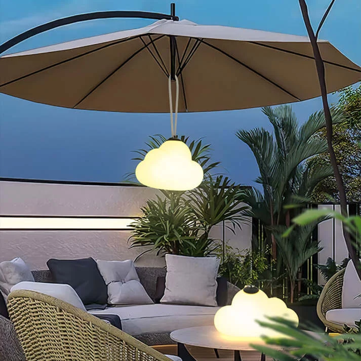LED-Hängeleuchte aus Metall und Acryl für Garten – Metacryl