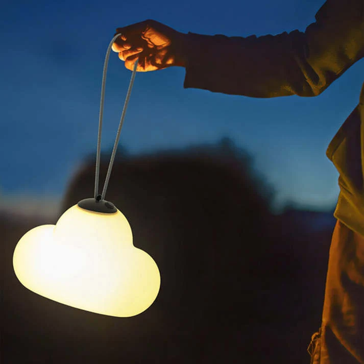 LED-Hängeleuchte aus Metall und Acryl für Garten – Metacryl