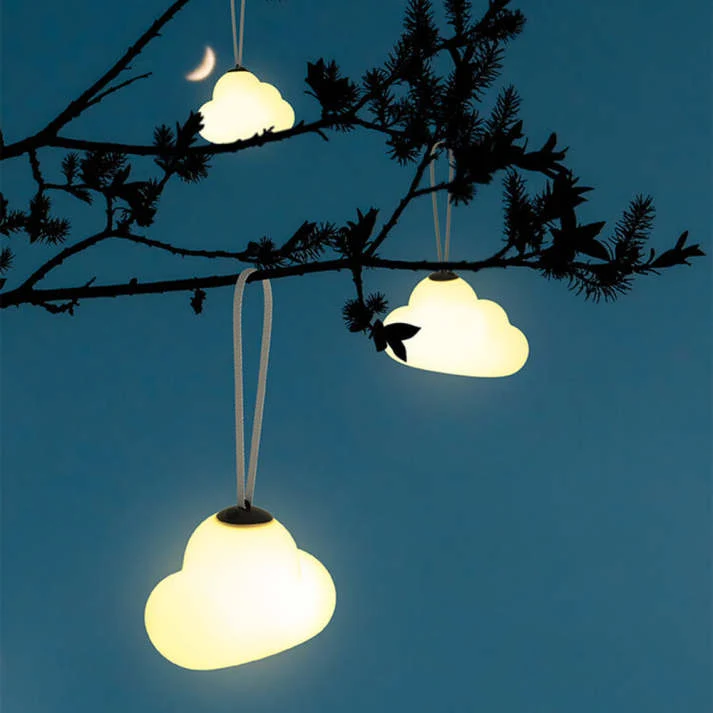 LED-Hängeleuchte aus Metall und Acryl für Garten – Metacryl