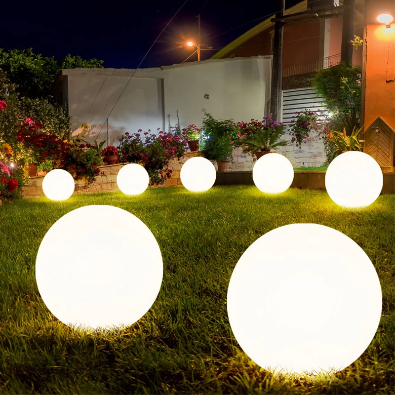 Kugelförmige Gartenleuchte – Solastère