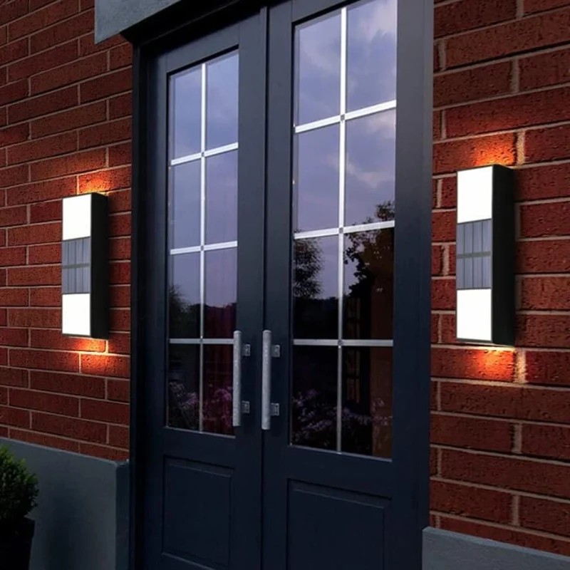 Solar-Wandleuchte mit Up & Down Effekt – Noxis