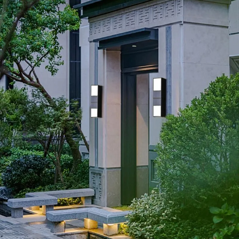 Solar-Wandleuchte mit Up & Down Effekt – Noxis