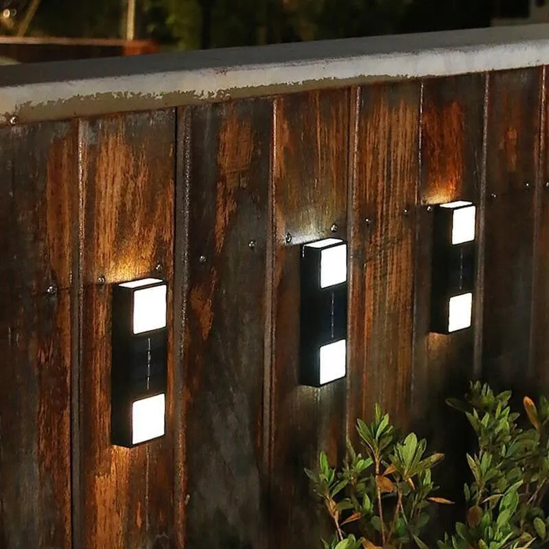Solar-Wandleuchte mit Up & Down Effekt – Noxis