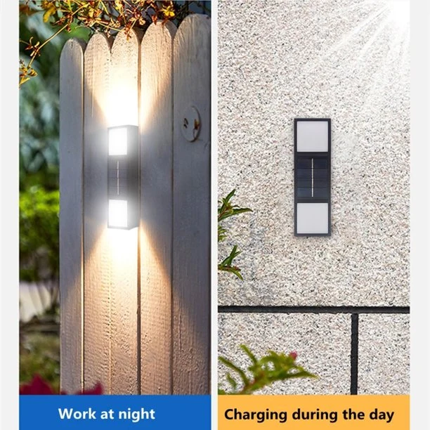Solar-Wandleuchte mit Up & Down Effekt – Noxis