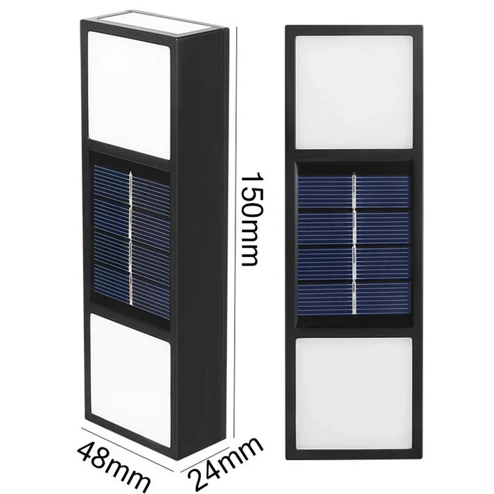 Solar-Wandleuchte mit Up & Down Effekt – Noxis