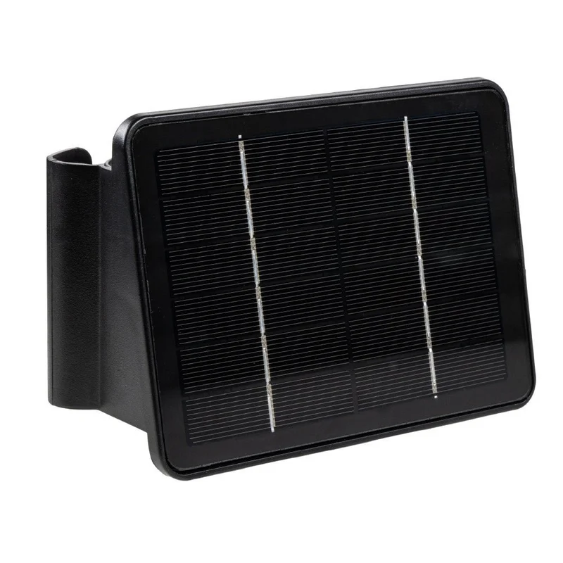 LED Solar Außenleuchte 50lm 2700K warmweiß IP54 Schwarz - LED's Light Deco