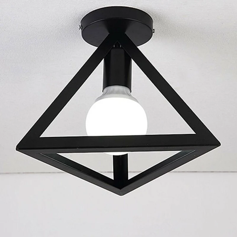 Moderne Industrie Deckenleuchte Metall Käfig~3500
